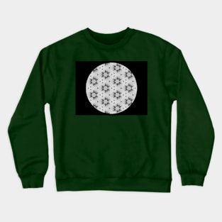 Rendered spheres pattern Crewneck Sweatshirt